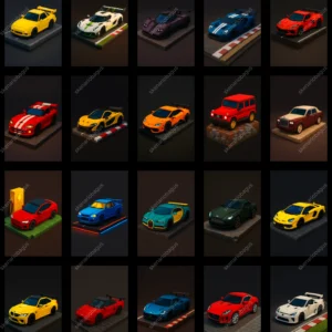 Voxel Cars